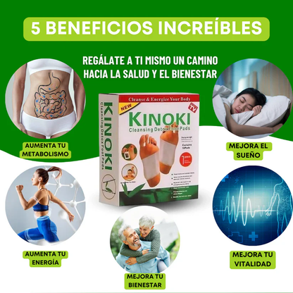 Parches Kinokis para Pies 10(UN)